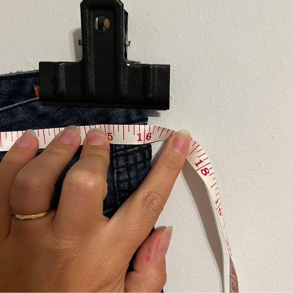 Tory Burch Marlien Leggings Blue Jeans - Picture 10 of 13